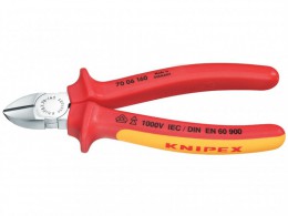 Knipex Diagonal Cutting Pliers 180mm VDE Grips £37.49